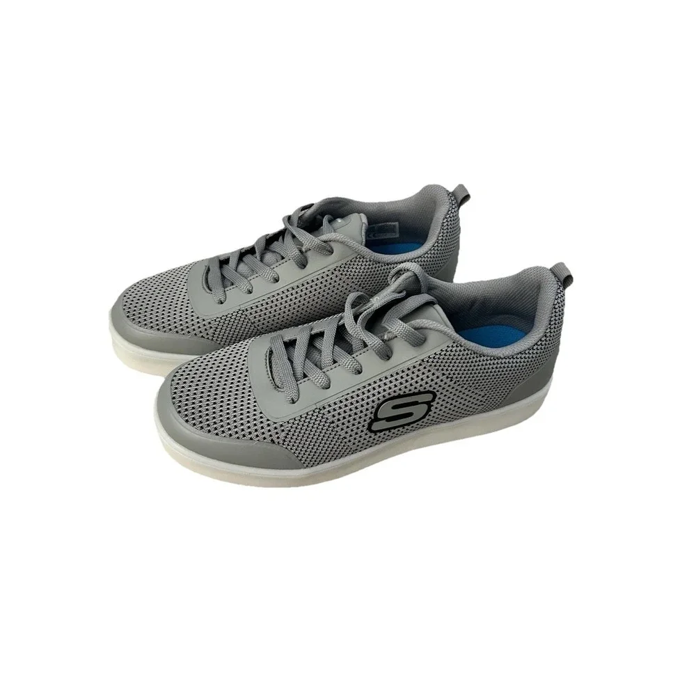 Sketchers Energy Lights‎ Grey Sneakers Multicolor Light Up Men's Shoes Sz 7.5